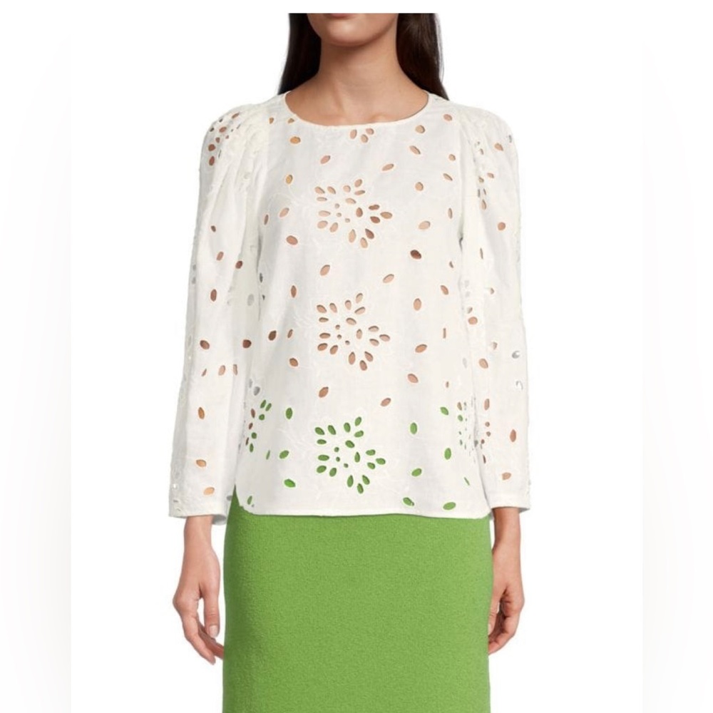 Rebecca Taylor Embroidered Blouse